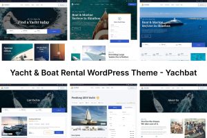 Download Yacht & Boat Rental WordPress Theme - Yachbat It is designed for rental agencies or yacht owners that offer rental services as well as car, motor