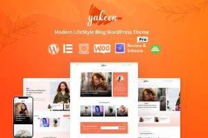 Download Yakeen - Lifestyle Blog WordPress Theme Lifestyle Blog WordPress Theme