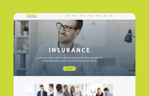 Download Yankee - Insurance & Consulting WordPress Theme Insurance & Consulting WordPress Theme