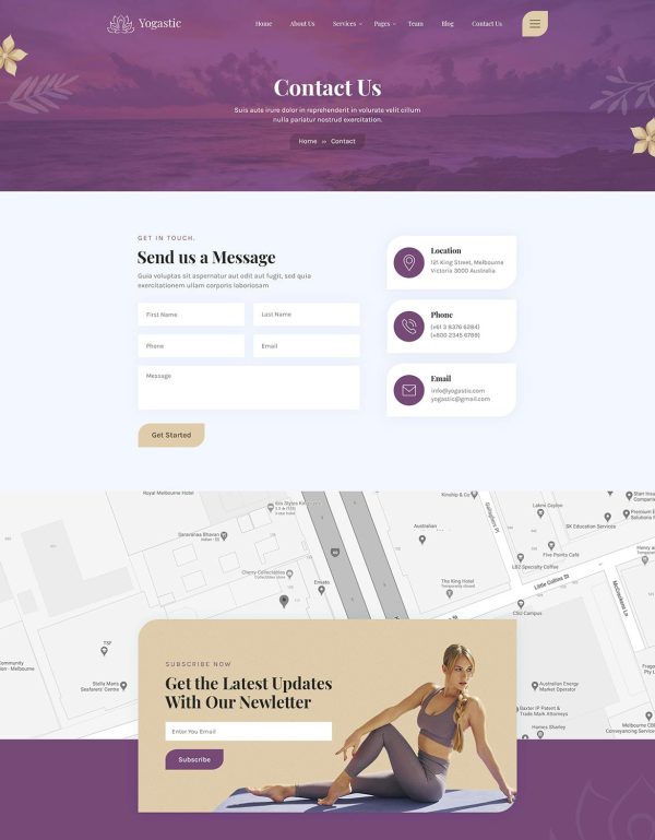 Download Yogastic | Yoga & Fitness WordPress Theme Yoga & Fitness WordPress Theme