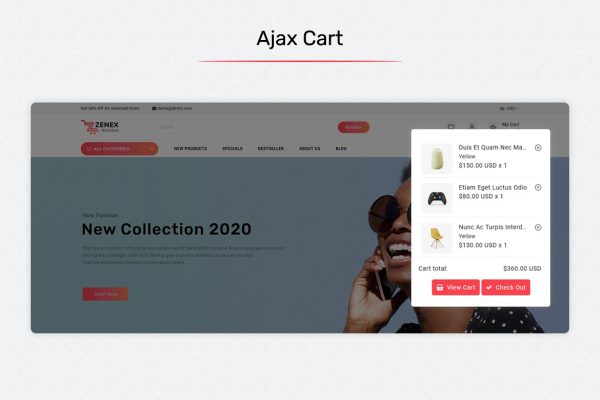 Download Zenex - Multipurpose E-commerce Shopify Template