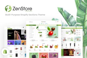 Download ZenStore | Multi-Purpose Shopify Sections Theme Multi-Purpose Shopify Sections Theme