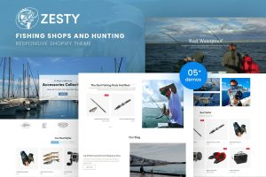 Download ZestyFish - Fishing Shop Responsive Shopify Theme Fishing Shop Responsive Shopify Theme