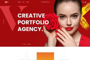 Download Zev – Creative Personal Portfolio WordPress Theme artist, case study, creative, cv, dark, design, developer, elementor, modern cv, modern design, pers