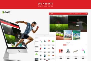 Download Zoe - Sport Store Shopify Theme Sport Wears, Sports Accesories, Sporting Kits & Sports Gears, Shoes, Sun Glasses, Caps & Bags Theme!
