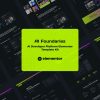 Download AI Foundaries - Software Developer Platform Elementor Template Kit
