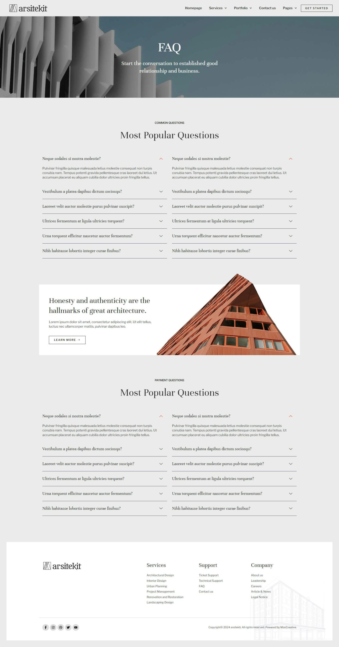 ArsiteKit - Architecture & Construction Elementor Pro Template Kit ...