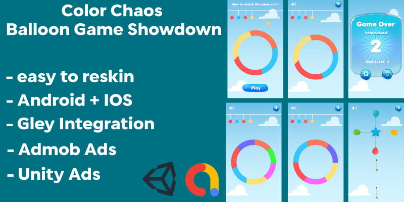 Download Color Chaos - Balloon Game Showdown