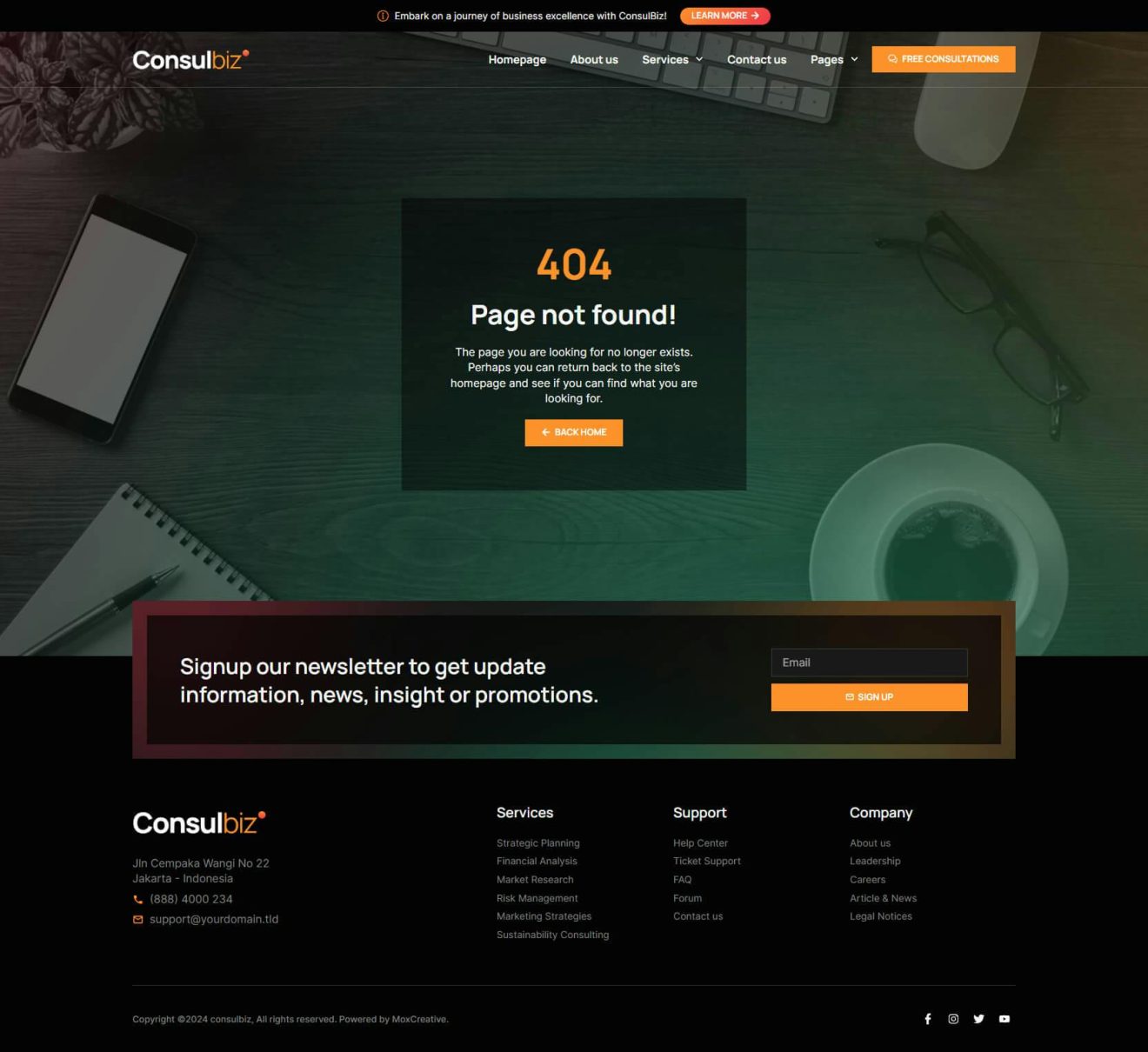 Download ConsulBiz - Business Consultant Elementor Template Kit