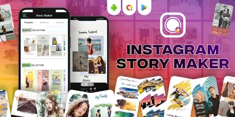 Download Insta Story Maker- Android App Template