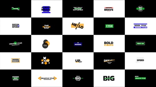Download Big Titles | FCXP Apple Motion Template