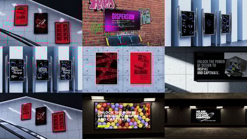 Download Billboard Mockups After Effect Template
