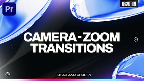 Download Camera Zoom Transitions Premiere Pro Template