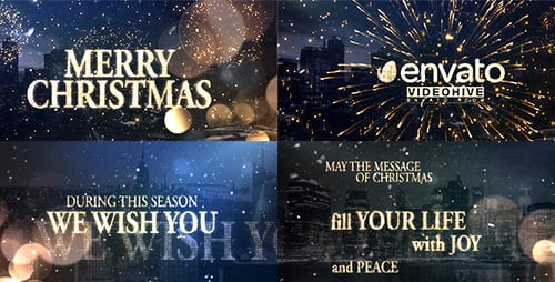 Download Christmas Card After Effect Template