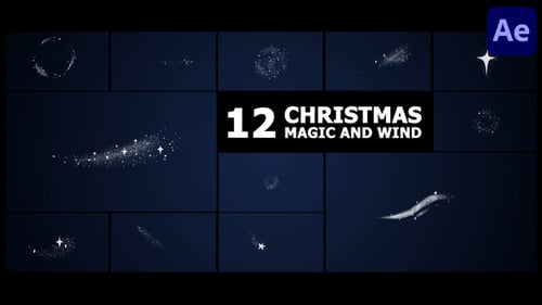 Download Christmas Magic Stars | After Effects After Effect Template