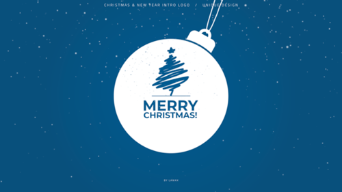 Download Christmas & New Year Intro Logo After Effect Template