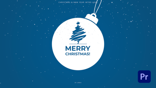 Download Christmas & New Year Intro Logo Premiere Pro Template