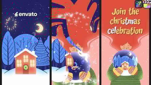 Download Christmas Snow Globe for FCPX Apple Motion Template