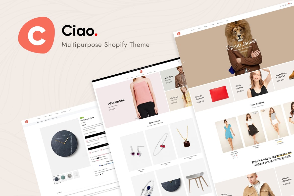 Download Ciao - Multipurpose Shopify Theme