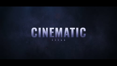 Cinematic Titles After Effects Template Prime Access