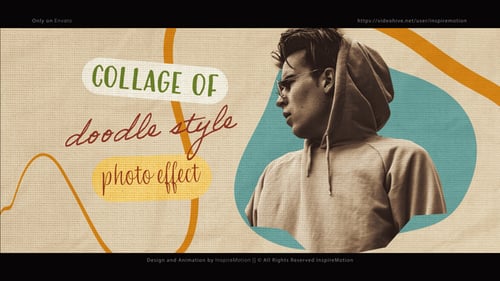 Download Collage Art Intro Premiere Pro Template