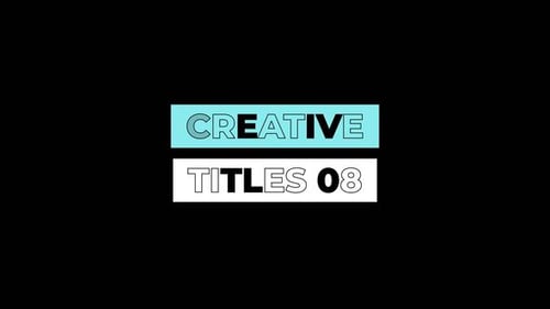 Download Creative Titles 1.0 | After Effects After Effect Template