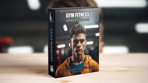 Download Dynamic Gym & Fitness Video LUTs - Boost Your Workout Footage with Energizing Color Grading Apple Motion Template