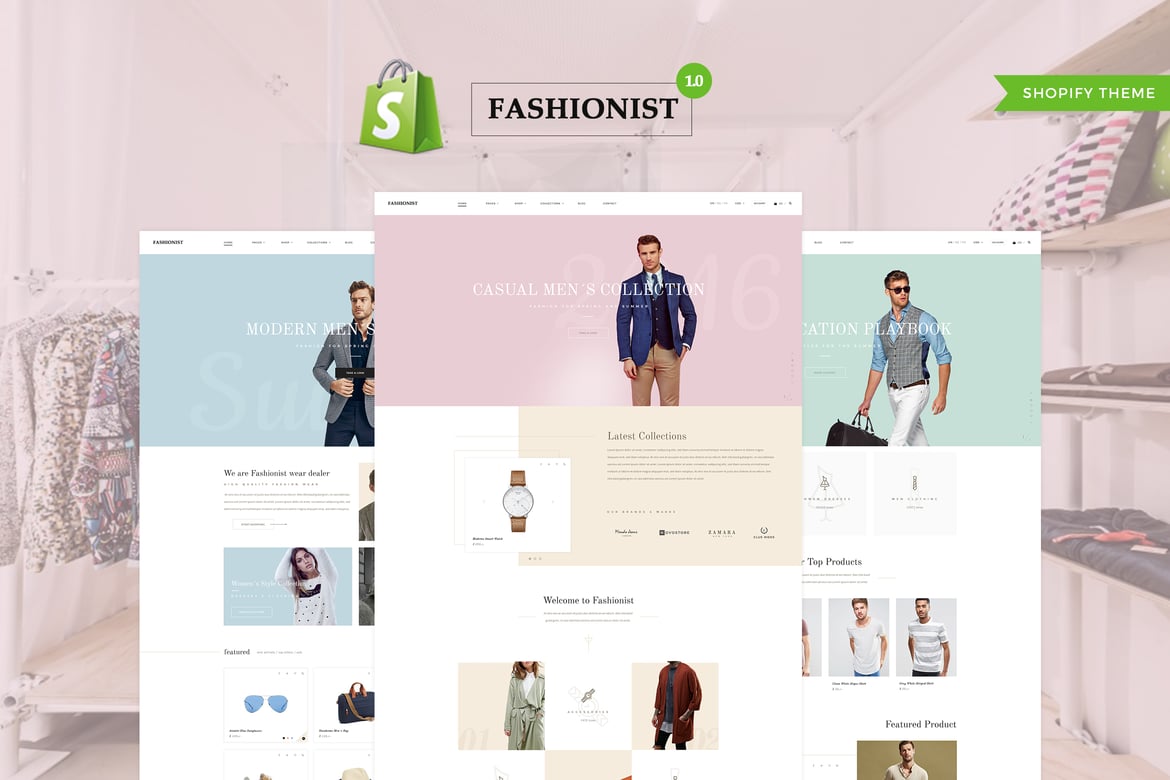 Download Fashionist - Shopify Theme