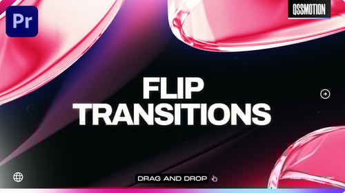 Download Flip Transitions Premiere Pro Template