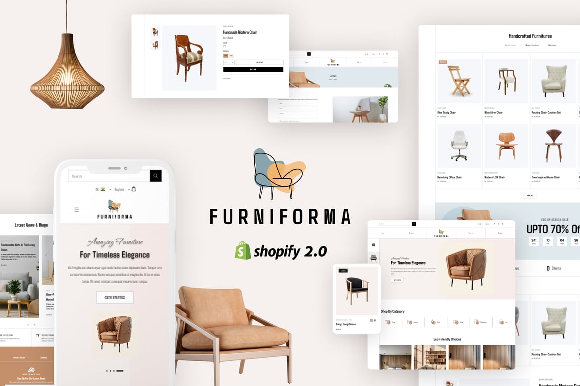 Download FurniForma - Furniture Shopify Store Theme