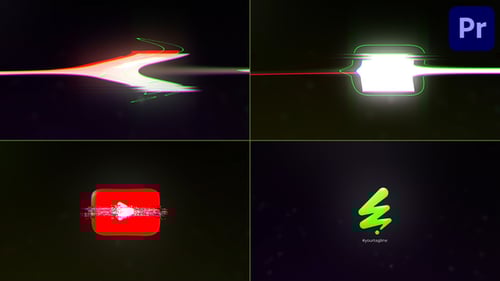Download Glitch Distortion Logo Reveal for Premiere Pro Premiere Pro Template