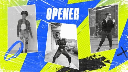 Download Grunge Opener After Effect Template