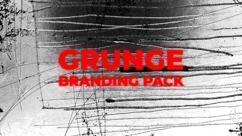Download Grunge Pack Branding Pack Premiere Pro Template