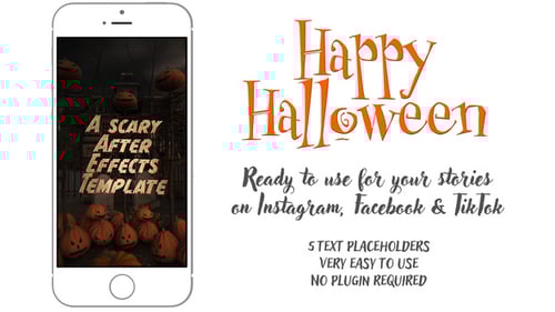 Download Happy Halloween After Effect Template