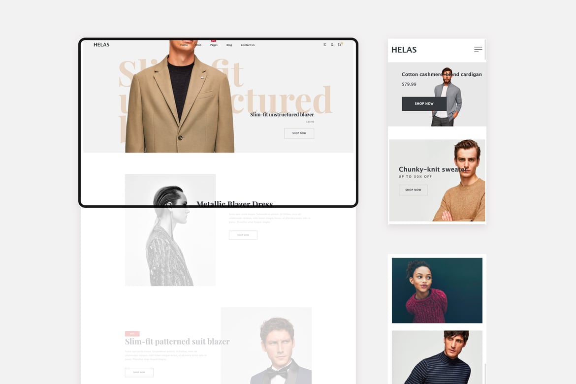 Download Helas - Minimal Shopify Theme