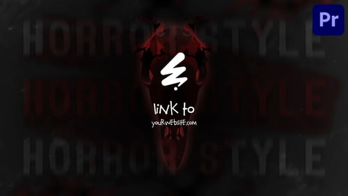 Download Horror Logo for Premiere Pro Premiere Pro Template