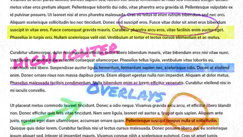 Download Media Highlighter Overlays After Effect Template
