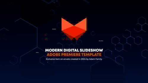 Download Modern Grid Digital Slideshow 1920 Premiere Pro Template