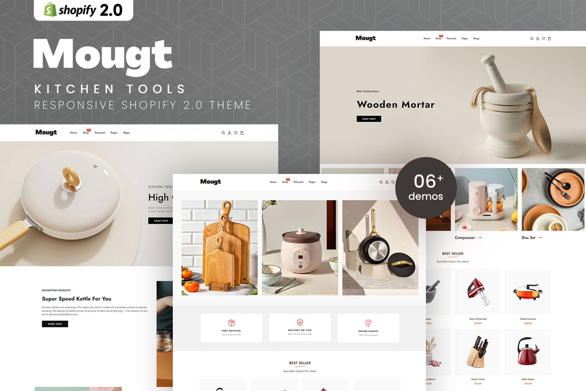 Download Mougt - Kitchen Tools Responsive Shopify 2.0 Theme