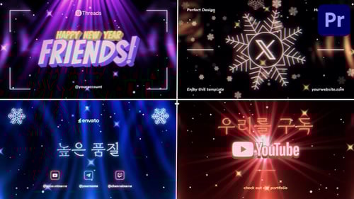 Download New Year Countdown for Premiere Pro Premiere Pro Template