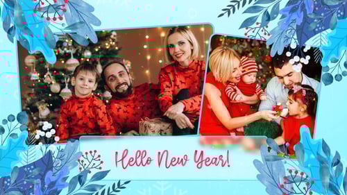 Download New Year Slideshow After Effect Template