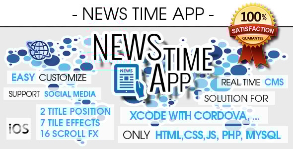 Download News App With CMS & Push Notifications - iOS IOS App