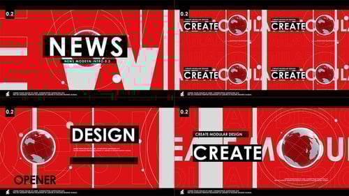Download News Intro V 0.2 After Effect Template