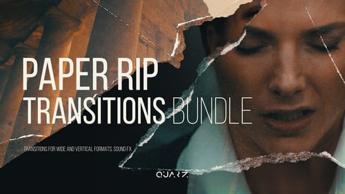 Download Paper Rip Transitions for After Effects After Effect Template