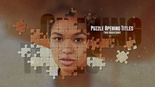 Download Puzzle Opening Titles After Effect Template