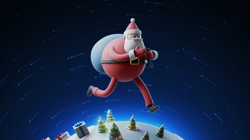 Download Santa Claus Is Coming After Effect Template