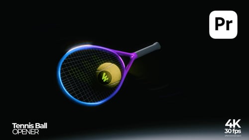 Download Tennis Logo Opener Premiere Premiere Pro Template