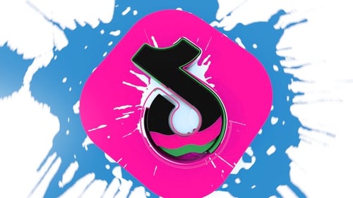 Download TikTok Logo Apple Motion Template