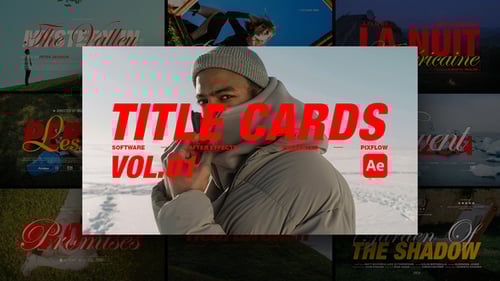 Download Title Card Vol. 01 Ae After Effect Template