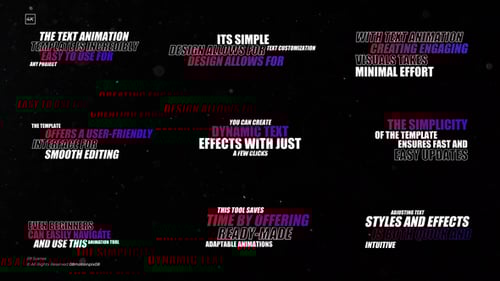 Download Typography Titles  AE After Effect Template